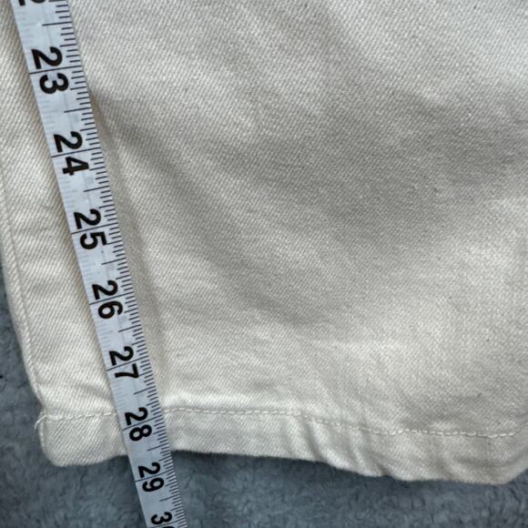 Faherty Womens Organic Cotton Overland Twill Jumpsuit in Natural SZ S Fall Style - Picture 8 of 11